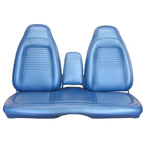 Mopar Seat Covers 1970 Plymouth Barracuda & Cuda  Front Split Bench with Center Armrest
