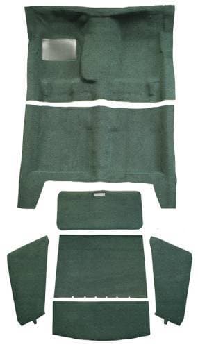 Mopar Carpet 4 spd Manual Transmission 1967-1969 Plymouth Barracuda Fastback includes Fastback Area