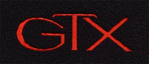 Mopar Carpeted Floor Mats "GTX" Logo