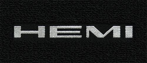 Mopar Carpeted Floor Mats "Hemi" Logo