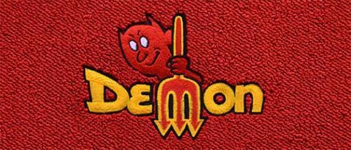 Mopar Carpeted Floor Mats "Demon" Logo