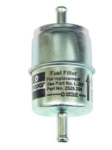 1973-1974 Dodge Plymouth Gas Fuel Filters 5/16" Factory Date Coded Fuel Filter