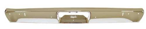 Mopar Chrome Rear Bumper with Jack Slots 1971-1972 Duster, 1971-1972 Demon