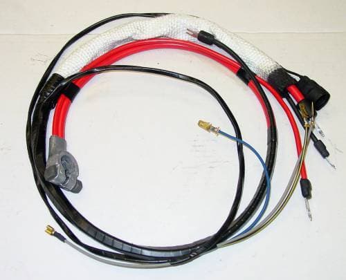 1966 B-body HEMI Positive Battery Cable-ManualTransmission