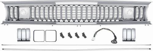 Sharktooth Grille Assembly for 1971-1972 Plymouth Duster 340 and Twister models