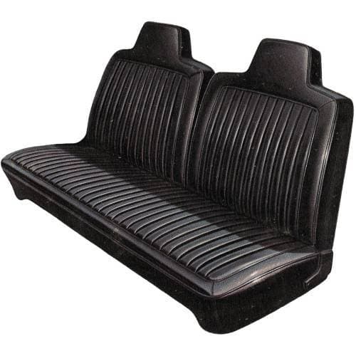 Mopar Seat Covers 1972 Dart Swinger, Swinger Special & Scamp A-body Front Split Bench with Integral Headrest