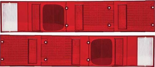 Mopar Tail Light Lenses 1971 Dodge Charger R/T & SE