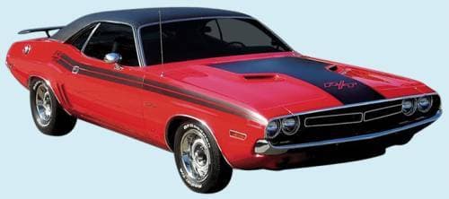 Mopar Stripe Kit 1971 Dodge Challenger R/T