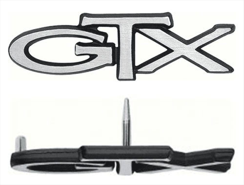Mopar Emblem 1967, 1970-1974 Plymouth "GTX" Emblem  2840214