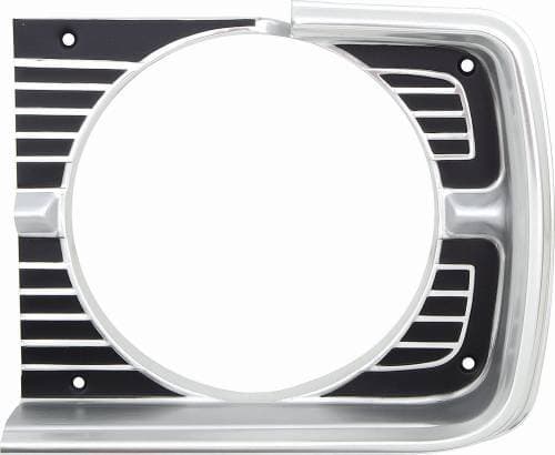 Mopar Headlight Bezels 1968 Dodge Dart-LH