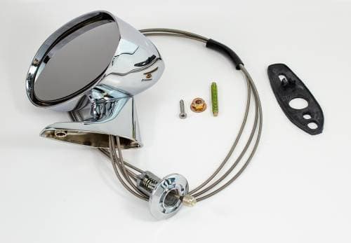 Mopar Drivers Remote Chrome Sport Outside Mirror 1970-1976 Duster, Demon Dart Sport