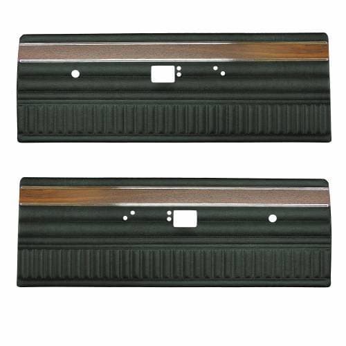 1972 Duster & Demon Front Door Panels with Woodgrain