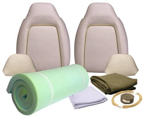 1970 Cuda Front Splt Bench w/Armrest Seat Cover Installation Kit