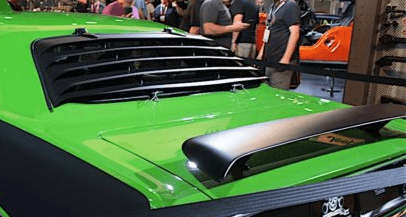 1970-1974 Plymouth Cuda Rear Window Louvers