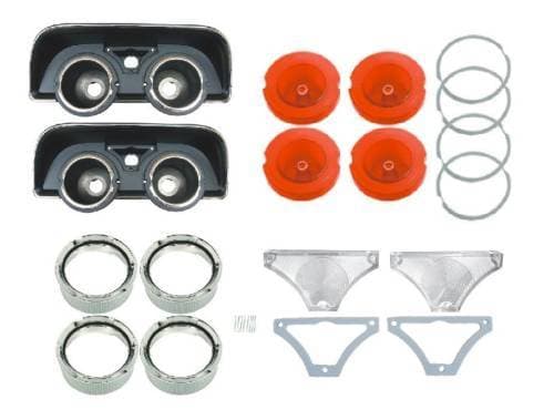 Mopar 1968 Charger Tail Light Assembly