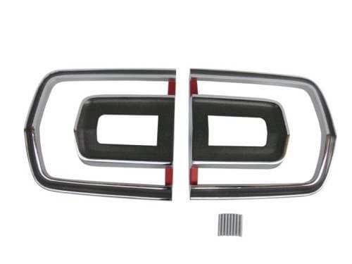 Mopar Tail Light Bezels 1968 Plymouth GTX