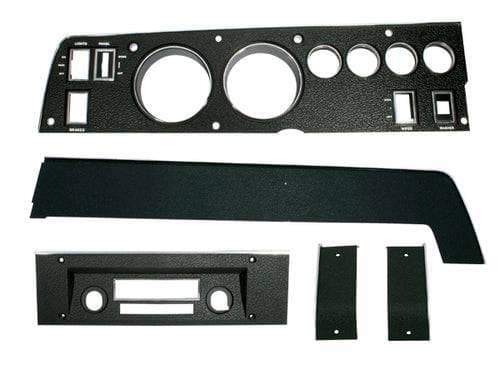 Mopar B-body Rally Dash Bezel Kit- 1970 Dodge Charger, Coronet without A/C
