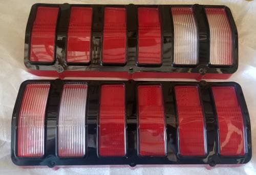Mopar Tail Light Lenses 1971-1972 Dodge Demon