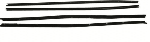 Mopar Cat Whiskers Side Window Sweeps 1973-1976 Plymouth Duster, 1973-1974 Dart Sport