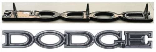 Mopar Emblems 1971-1974 Dodge "Charger" Grille/Hood