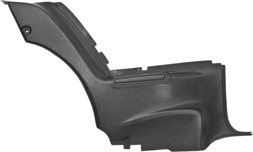 1971-72 B-body Road Runner Satellite Charger Rear Lower (Plastic) Door Panel