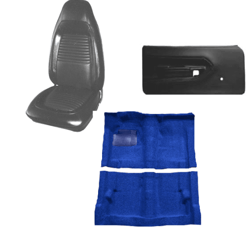 Mopar E-Body Interior Kit "B" 1970-1974 Plymouth Barracuda 1970-1974 Dodge Challenger Hardtop