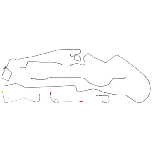 Mopar Brake Lines 1974-76 A-Body Duster Dart Valiant Full Brake Line Sets