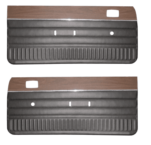 1975-76 Dart Swinger & Scamp Bucket & Bench Style Door Panels