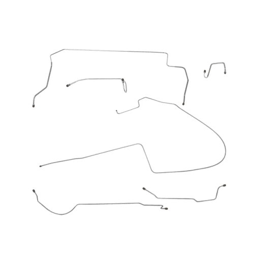 Mopar Brake Lines -1966 B-body Coronet Charger Satellite Belvedere Full Brake Line Sets