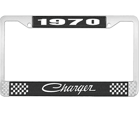 License Plate Frame-1970 Dodge Charger