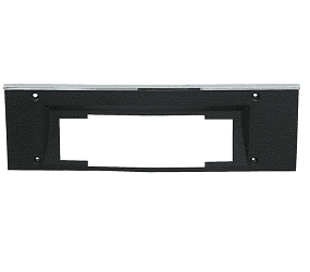 Mopar B-body Rally Dash AM/8 Track Radio Bezel- 1969 Dodge Charger, Coronet