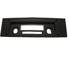 Mopar B-body Rallye Dash Standard Radio Bezel- 1970 Road Runner, GTX, Superbird Charger, Coronet