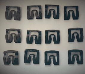 Mopar Windshield Reveal Molding Clips-1971-1974 E-body Cuda Challenger