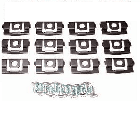 Mopar Windshield Reveal Molding Clips-1970 E-body Cuda Challenger