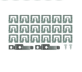 Mopar Rear Window Reveal Molding Clips-1971-1974 E-body Cuda Challenger