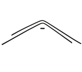 Mopar Inside Rear Window Trim MP5050-1964-1965 B-body 2 Door Hardtop