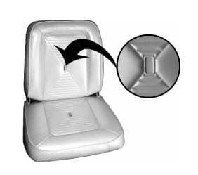 Mopar Seat Covers 1965 Dodge Dart GT Front Buckets