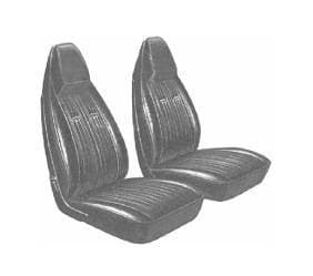 Mopar Seat Covers 1971 Dart Swinger, Dart GT & Scamp  Front Buckets