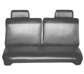 Mopar Seat Covers 1968 Dodge Dart & Plymouth Valiant 100 Front Split Bench