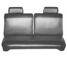 Mopar Seat Covers 1969 Dodge Dart Swinger, Swinger 340 & Plymouth Valiant 100 Front Split Bench
