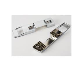 Mopar Front Door Chrome Arm Rest Bases- 1968-1972 A-body Dart Duster Valiant Barracuda