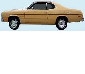 Mopar Stripe Kit 1970-1975 Plymouth Gold Duster