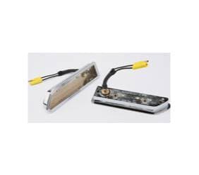 Mopar 1970-71 Challenger Front Side Marker Housings with Pigtails.