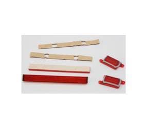 Mopar 1970-1971 Plymouth Barracuda Cuda Red Rear Side Marker Lense Kit