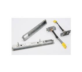 Mopar 1970-1971 E-body 1970-71 Barracuda Front Side Marker Housings