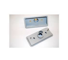 Mopar 1970 Plymouth B-body GTX Road Runner Satellite side marker bezels.