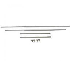 Mopar Chrome Lockstrip-1967 Dodge Dart, Plymouth Barracuda 2 Door Hardtop