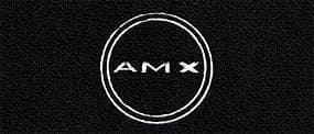 Mopar Carpeted Floor Mats "AMX in Circle" Logo