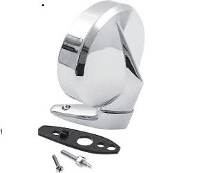 Mopar Passenger Chrome Outside Mirror 1967-1976 A-body, 1966-1970 B-body, 1965-1968 C-body