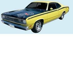 Mopar Stripe Kit 1971-1972 Plymouth Duster